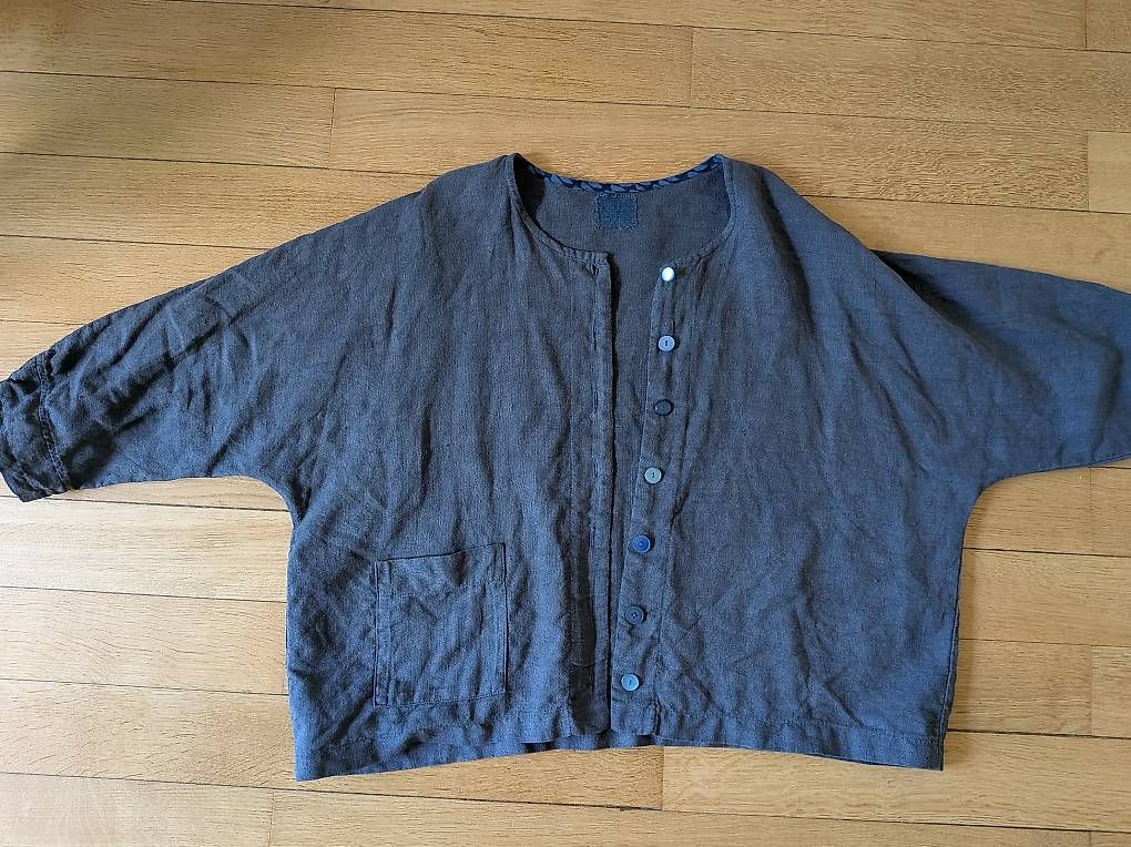 Jacken: Jacke 100% Leinen GR. XL – Neu und originalverpackt aus Bern von samtgrau 4