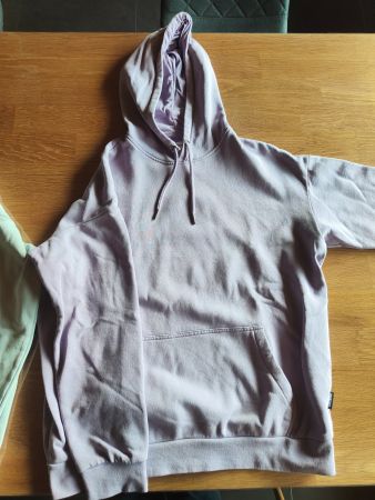Pull à capuche rose "YOURTURN" taille L