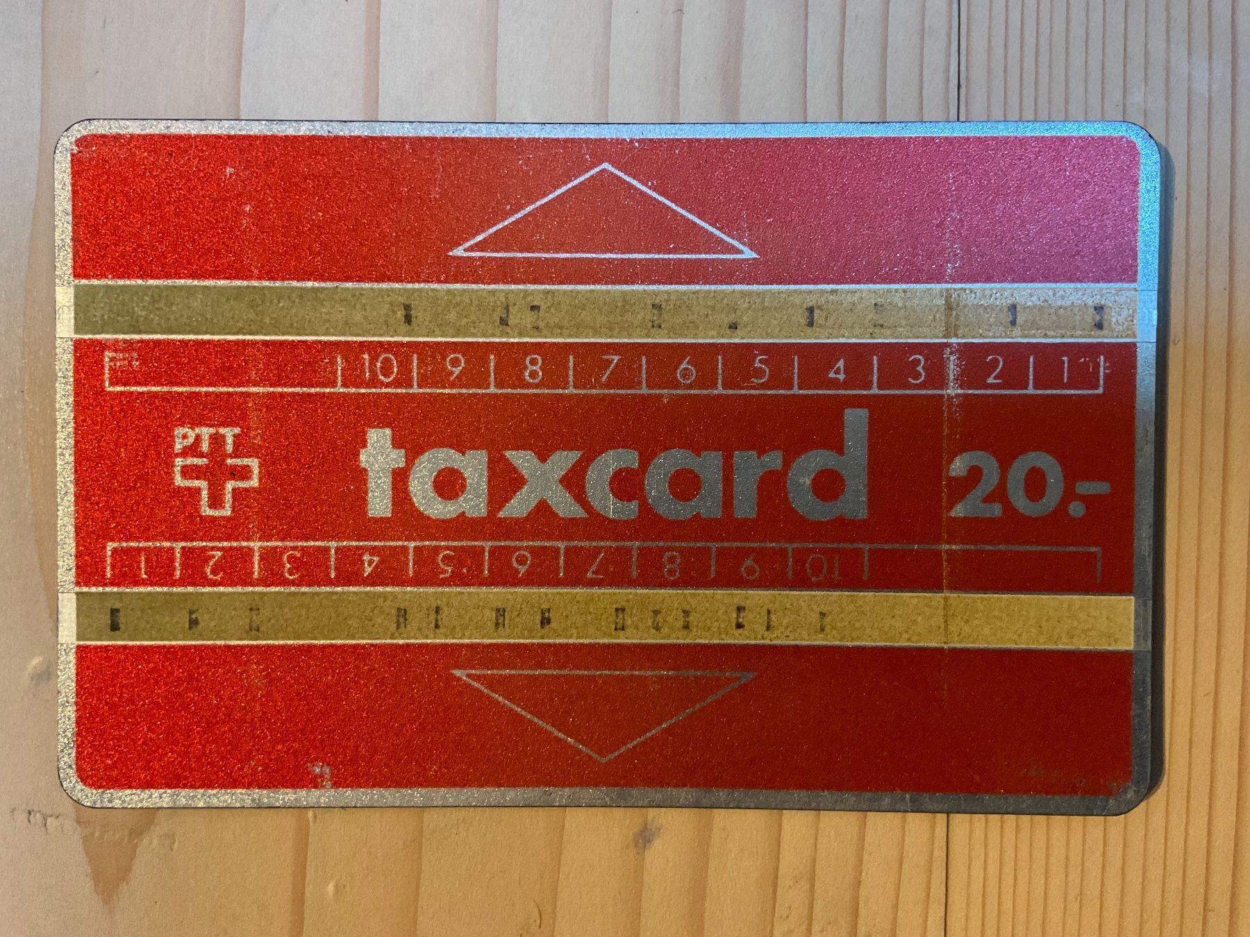 Schede telefoniche: Taxcard P2 608C – Usato da Winterthur venduto da Grap75