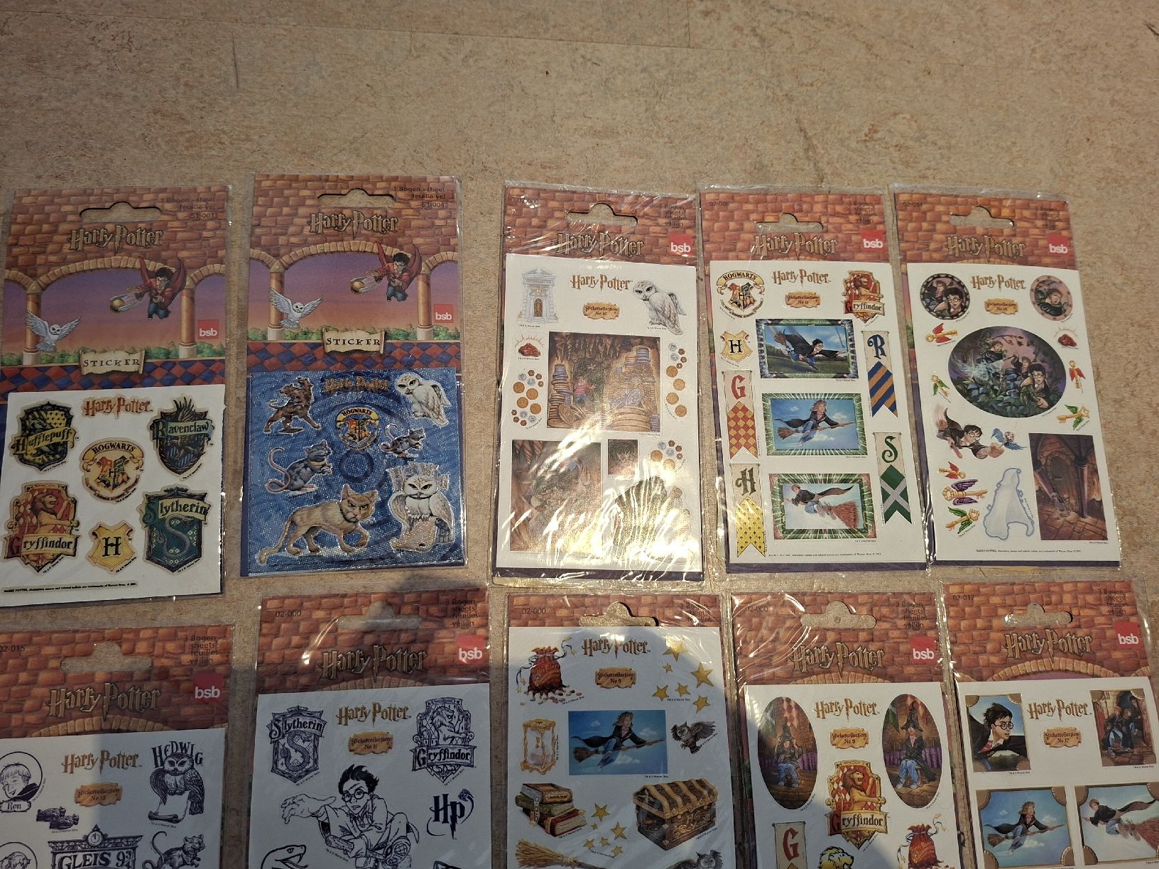 Sticker: 15 Stickerset Harry Potter bsb – Nuovo (secondo la descrizione) da Klingnau venduto da vollmond36 3