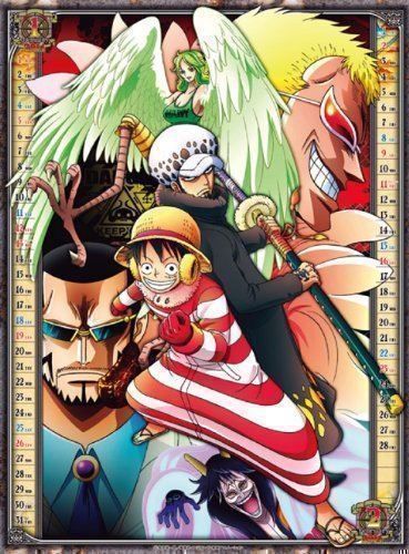 Kalender: Japanese Anime Calendar 2014 One Piece – Neu und originalverpackt aus St-Imier von ATTAKSHOP 1