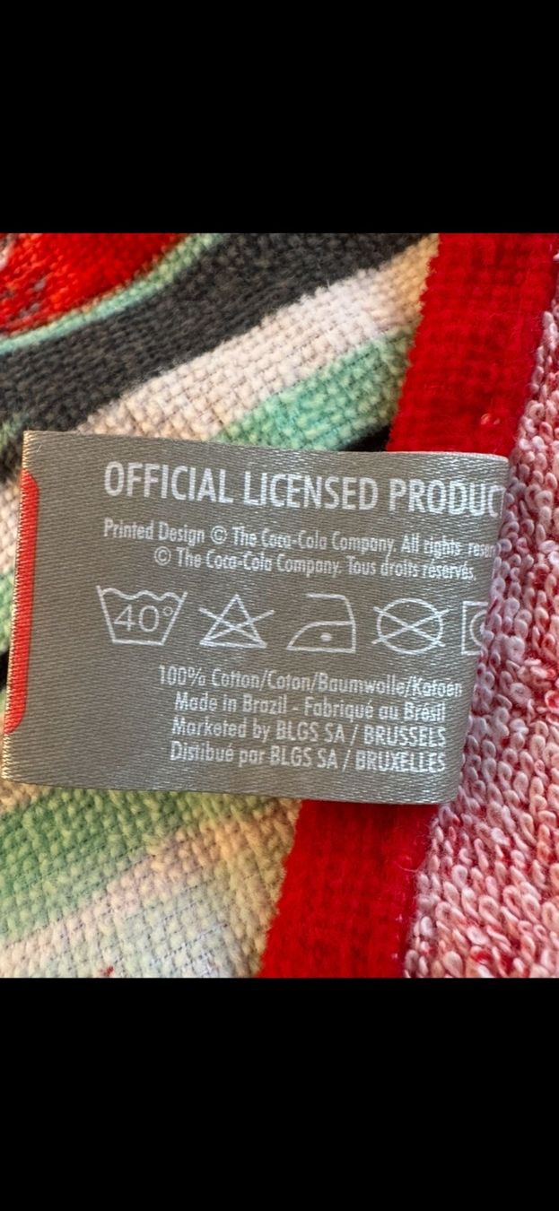 Teli da bagno: Badtuch Coca-Cola – Usato da Luzern venduto da lbreu 3