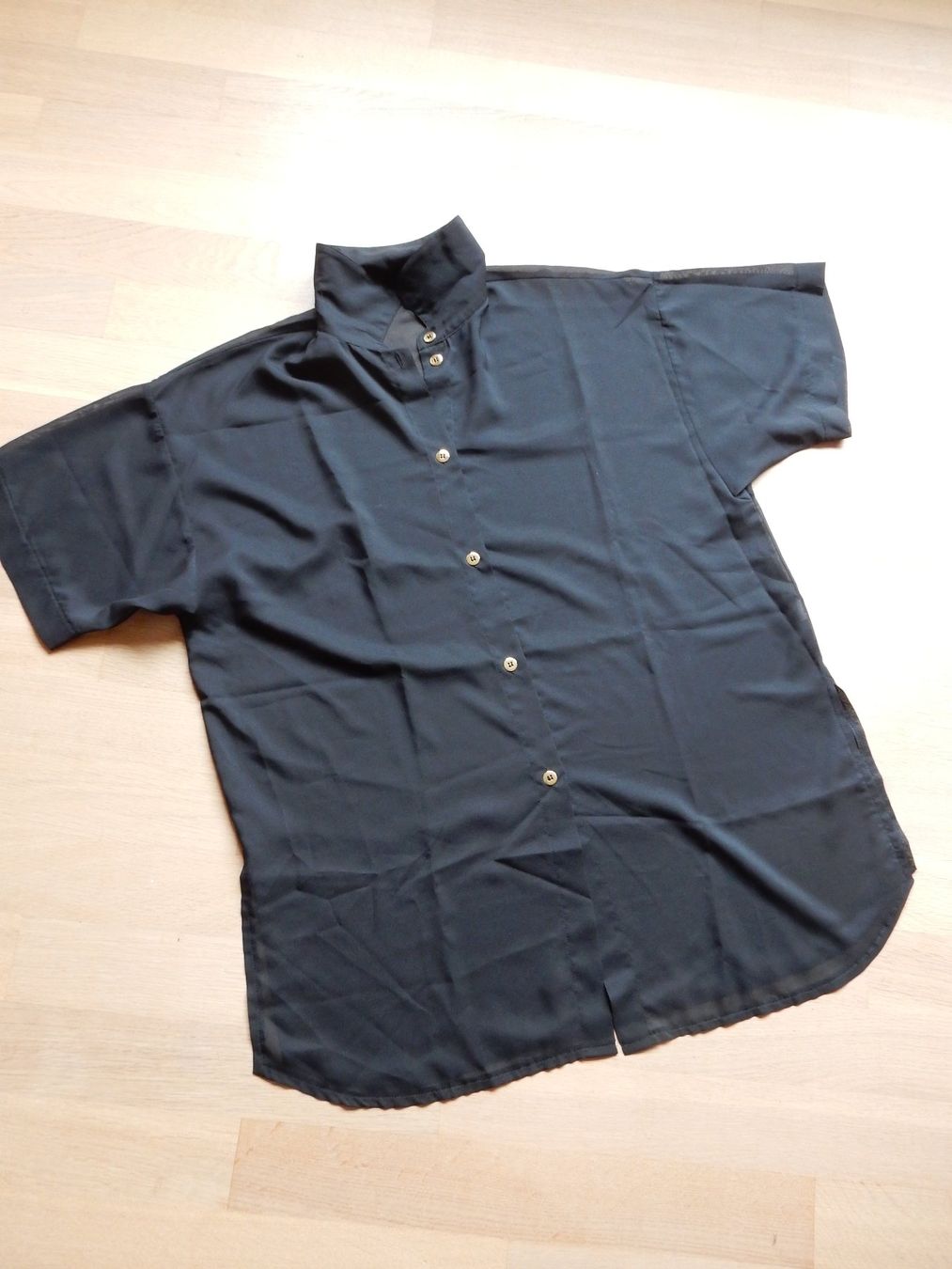 Beldona Camicette: Bluse schwarz durchscheinend BELDONA Strandbluse – Nuovo (secondo la descrizione) da Jona venduto da simongarden