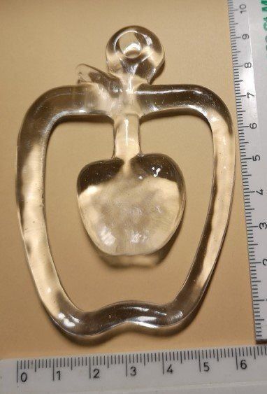 Finestre: Fensterbild aus Glas Apfel klein – Nuovo (secondo la descrizione) da Lutzenberg venduto da Pinschi01 2