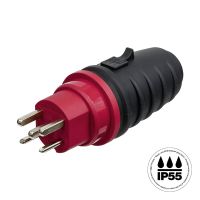 T25 Stecker 16A 5P 3x400V IP55 von Steffen Camping Boot