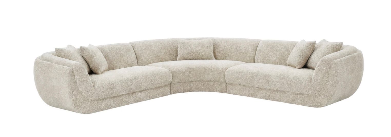Divani: Richmond Interiors** Sofa Gianelle natural chunky – Nuovo e nell'imballaggio originale da Ruswil venduto da Miami-2026