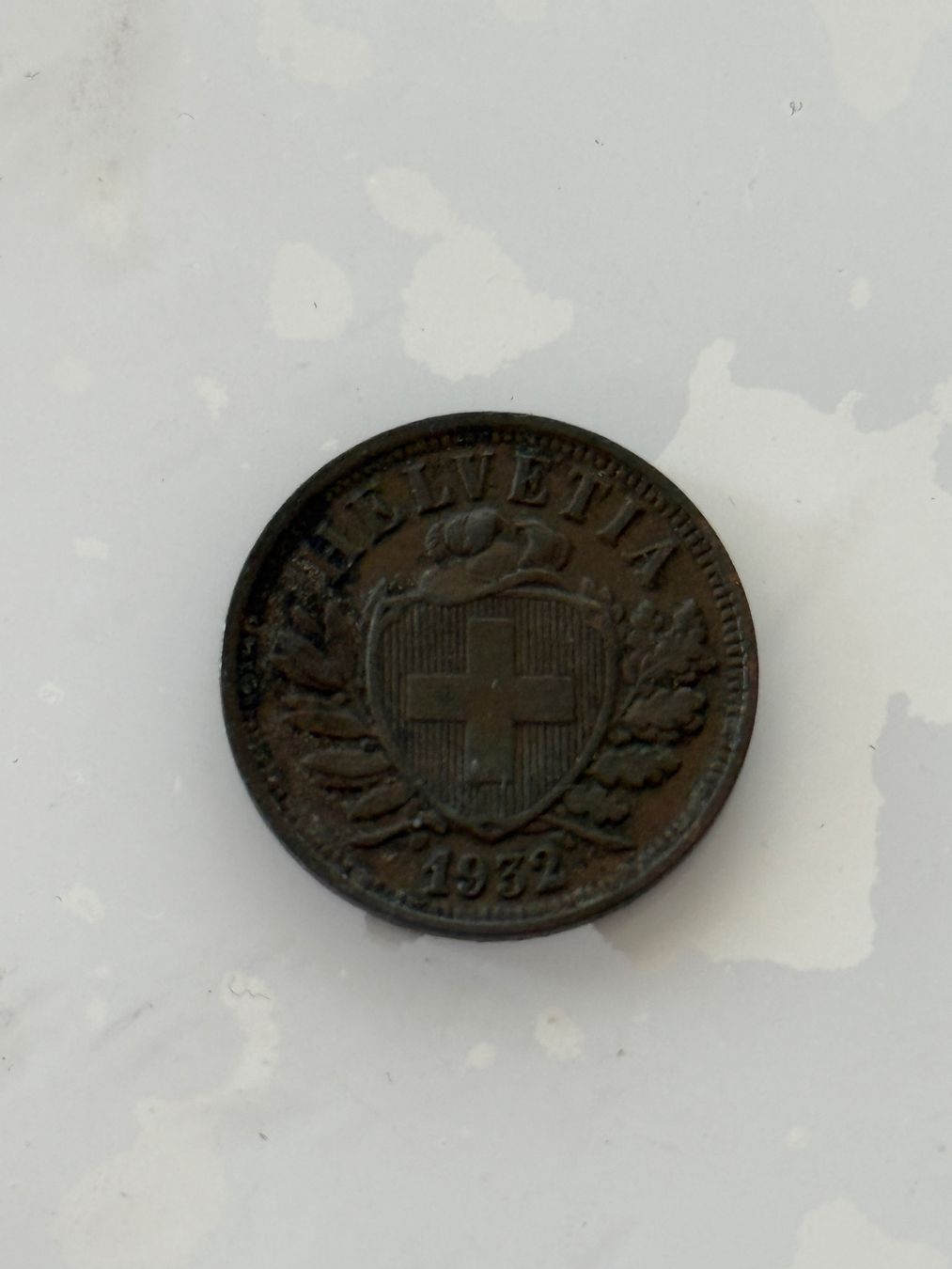 Alle Münzen: 2 Rappen 1932 – Gebraucht aus Wallisellen von SWISS_SILVER1