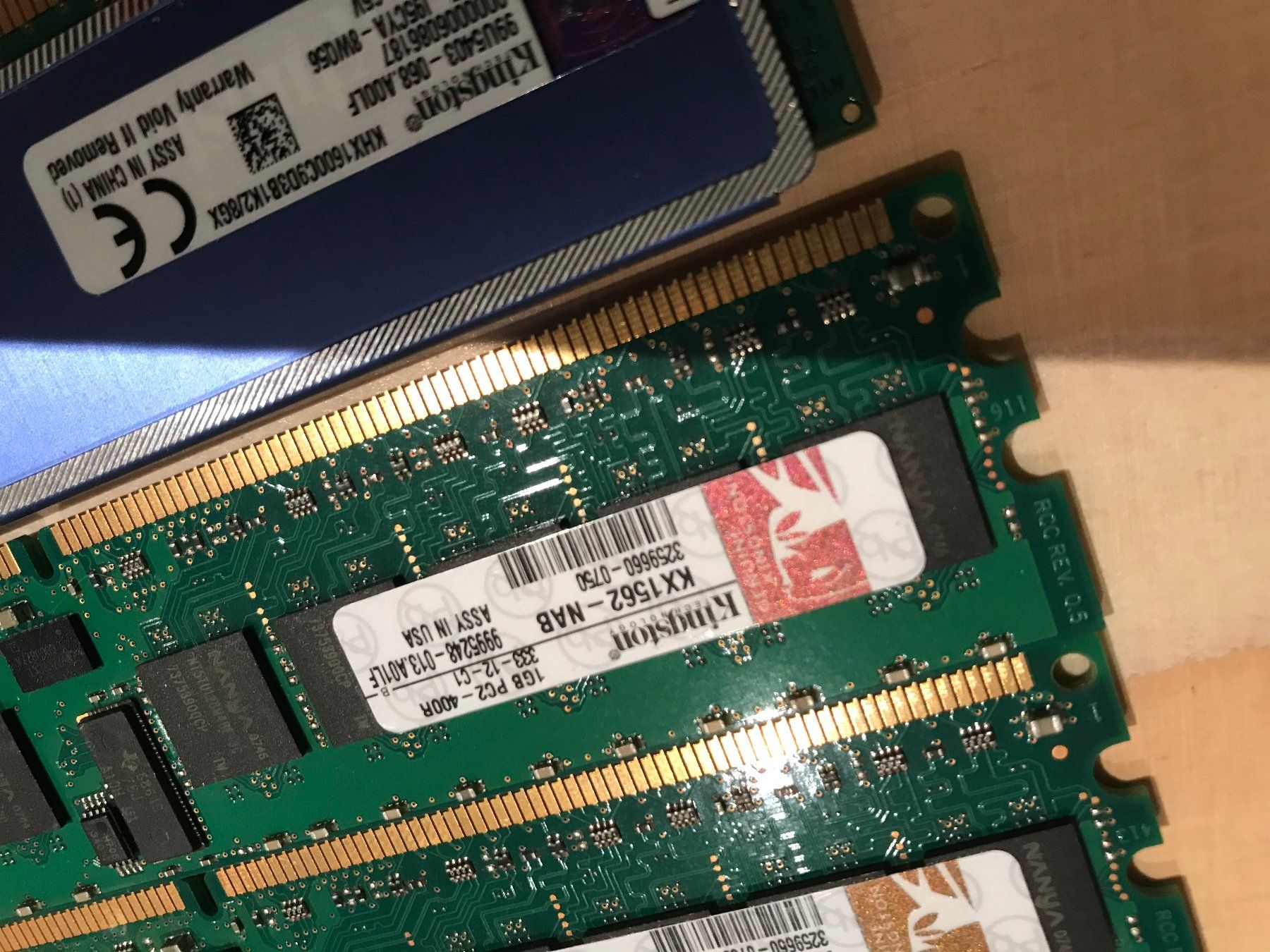 Memory / RAM: Speicherbänke zum Superpreis – Gebraucht aus Bonaduz von Mikebond 3