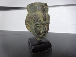 Pharao Büste Ägypten Pyramide / signiert