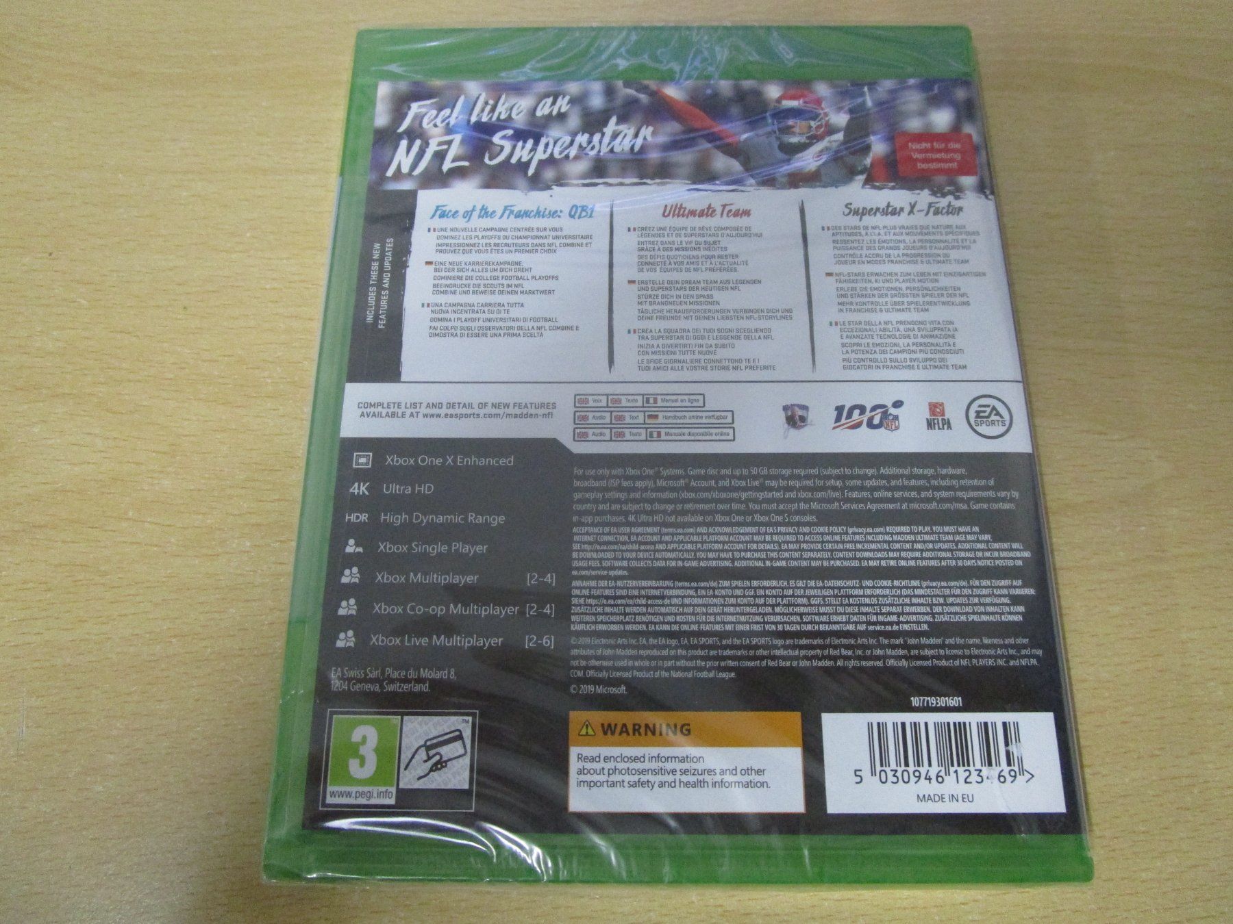 Microsoft Giochi: Madden NFL 20 - Xbox One - NEUWARE X1 – Nuovo e nell'imballaggio originale da Goldau venduto da agestuffer 1