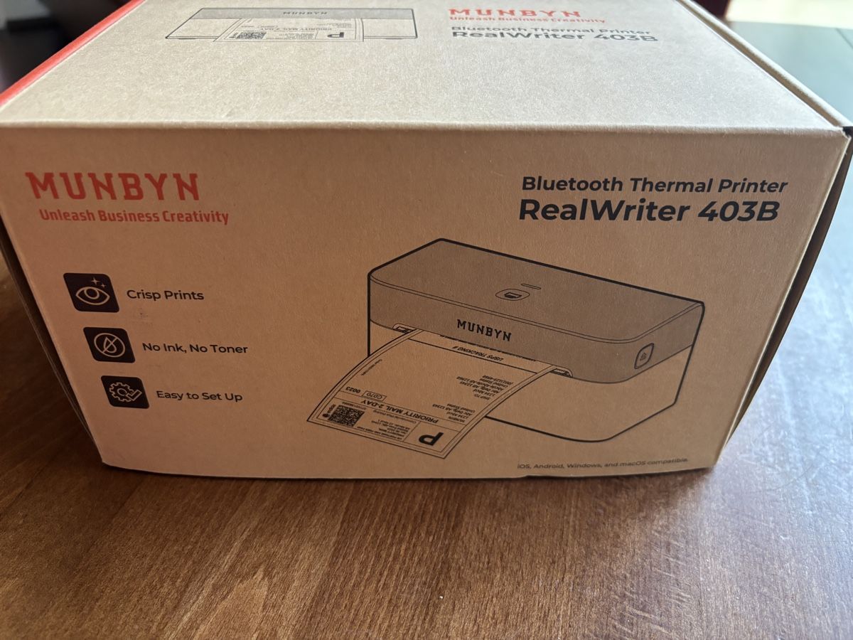 Drucker: Bluetooth Thermo Etikettendrucker inkl. Etiketten – Neu (gemäss Beschreibung) aus Hinwil von Anngeblich0815 2