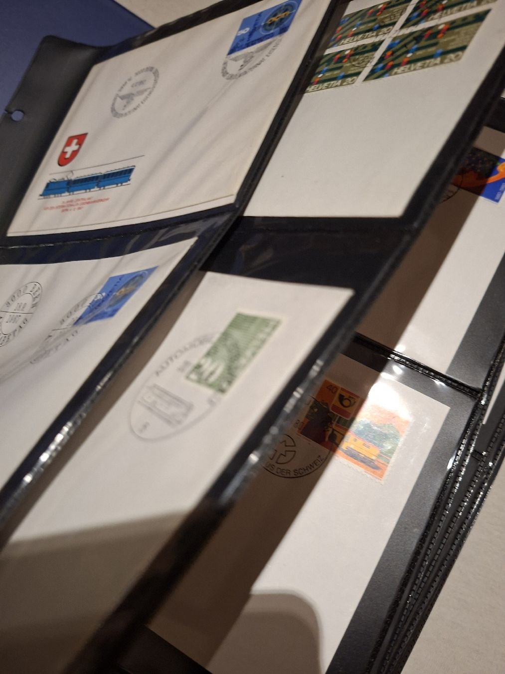 Alle Briefmarken: Dickes Album Bahnbelege  – Gebraucht aus Balgach von SIMEON27 9