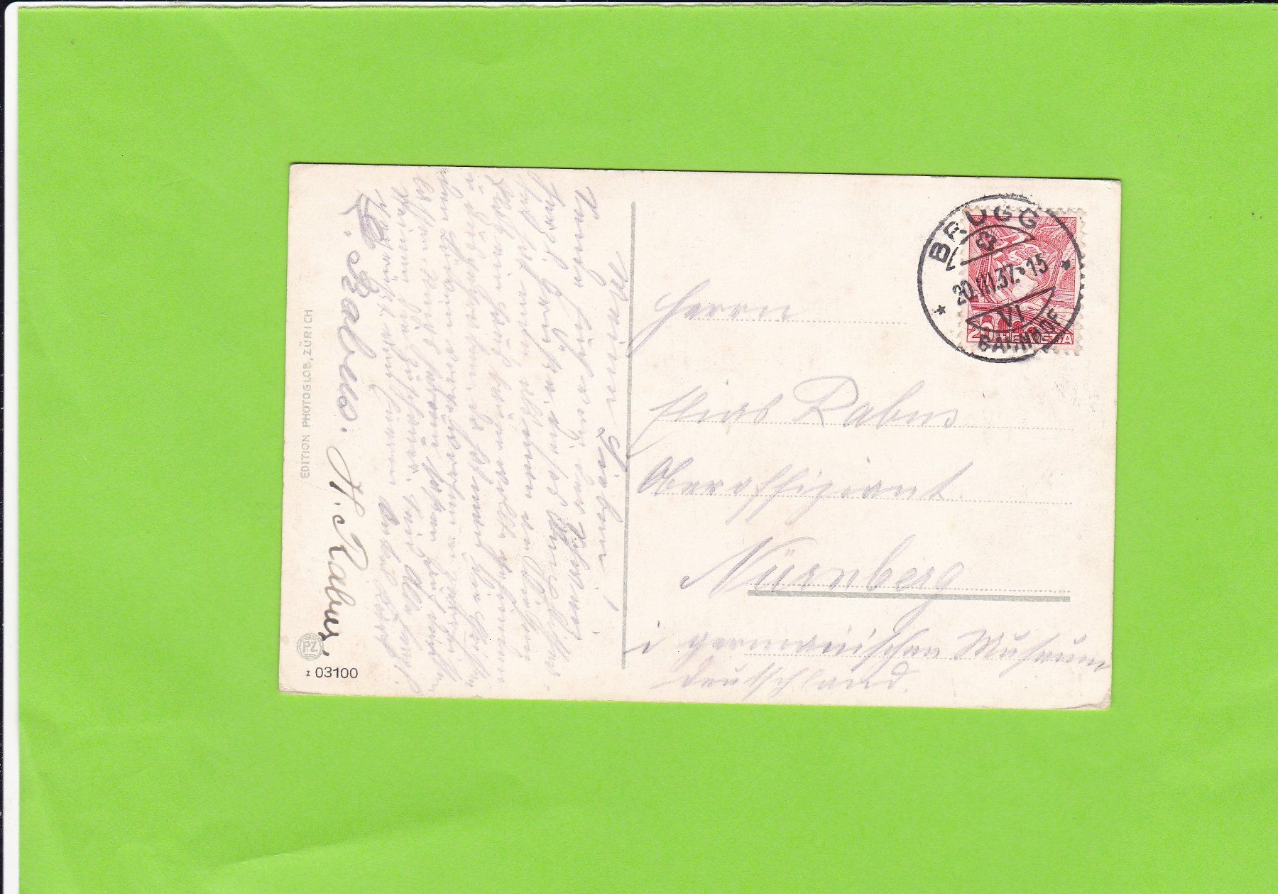Cartoline postali: Römisches Amphitheater Vindonissa bei Brugg – Usato da St. Peterzell venduto da neckertal 1