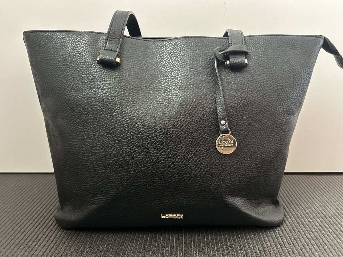 L.Credi Taschen für Damen: L.CREDI Handtasche Schwarz – Gebraucht aus Thal von Roag111