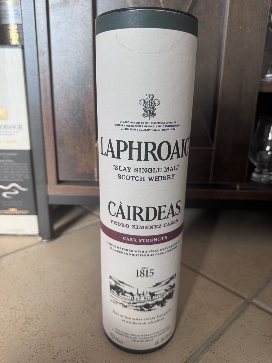 Laphroaig Spirituosen: Laphroaig Cairdeas Pedro Ximenez Casks Cask Strength 700ml – Neu und originalverpackt aus Hergiswil NW von wert721