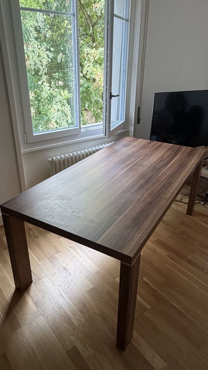 Tische: Table en bois - 180x90cm – Gebraucht aus Prilly von lau_7fvk 1