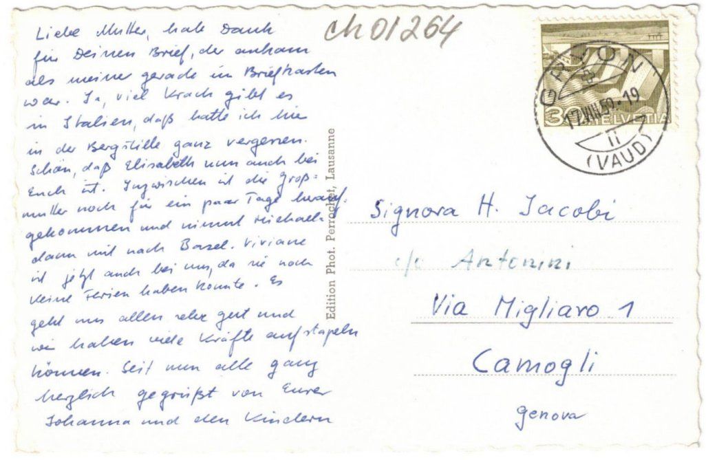 Cartoline postali: Gryon - Barboleusaz et les Diablerets – Usato da Binningen venduto da Mountainrider 1