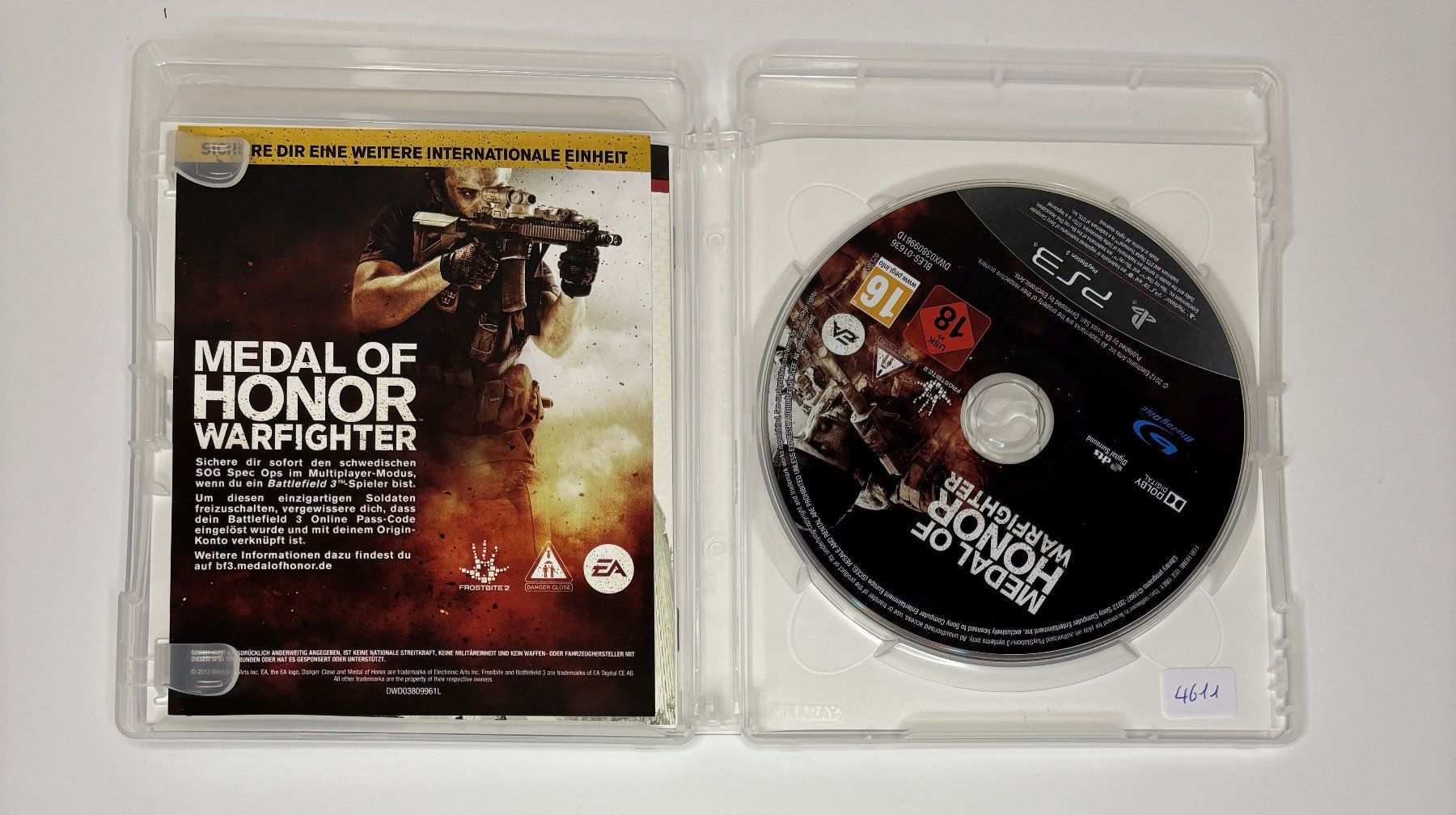 Spiele: PS3 - Medal of Honor: Warfighter – Gebraucht aus Allschwil von Bullach 1