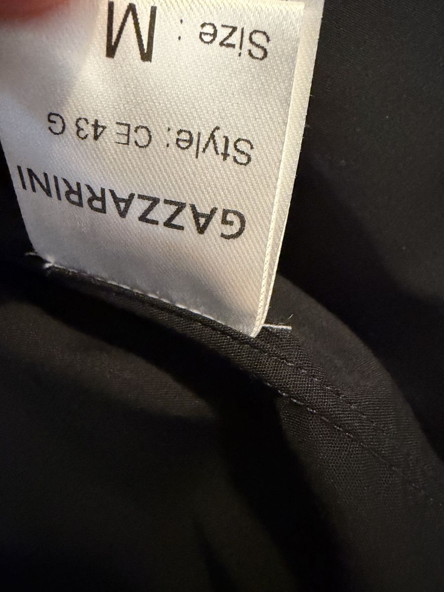 Hemden: Camicia uomo GAZZARRINI nera taglia M – Neu (gemäss Beschreibung) aus Lugano von can_xdd8 4