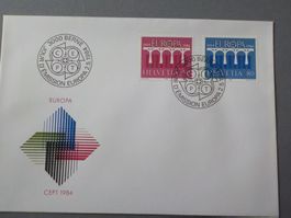 1984, FDC, Europa, Serie