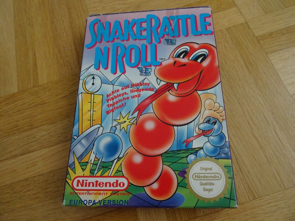 Snake Rattle N Roll NES OVP (Gebraucht) in Olten für CHF 29 – mit ...