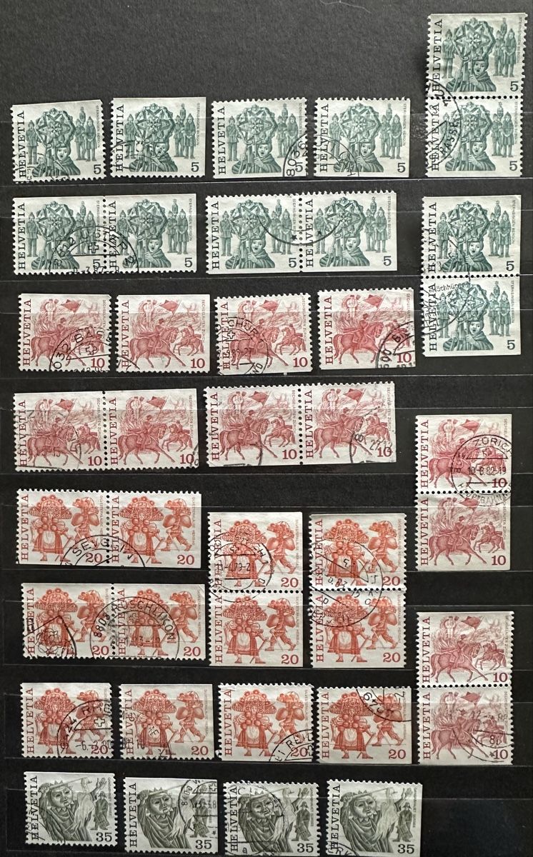 Tous les timbres: Sammlung Volksbräuche  – D'occasion à Duebendorf par 69R81y 1