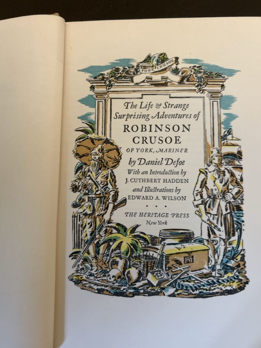 Libri: Robinson Crusoe by Daniel Foe – Usato da Céligny venduto da isa_lgy2