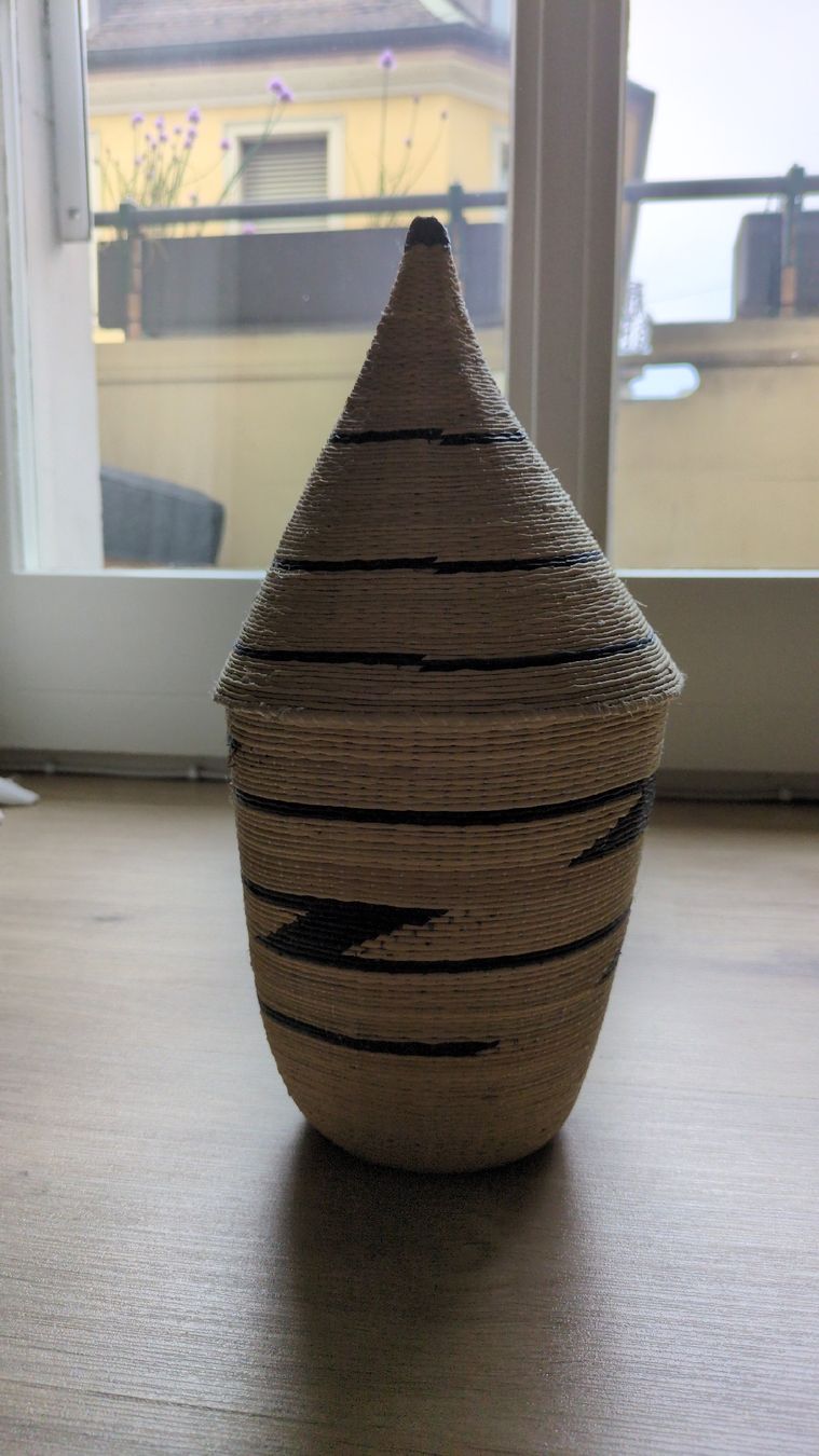 Altro per la casa: basket with lid from Rwanda – Usato da Zürich venduto da Rissons