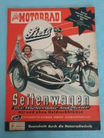 Das MOTORRAD 9. April 1955 – Motorräder Beiwagen Motorroller