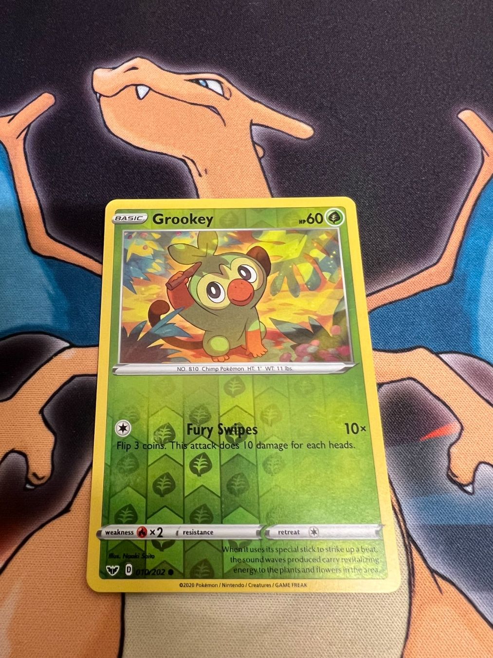 Pokémon Carte collezionabili: Grookey (SSH 10) - Reverse Holo - Sword & Shield – Nuovo (secondo la descrizione) da Bülach venduto da Pfrenzel