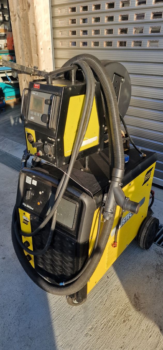 Kemppi Saldatori: Esab Orgio MIG 5002cw Schweissanlage  – Usato da Emmenbrücke venduto da inf_l8yf 5