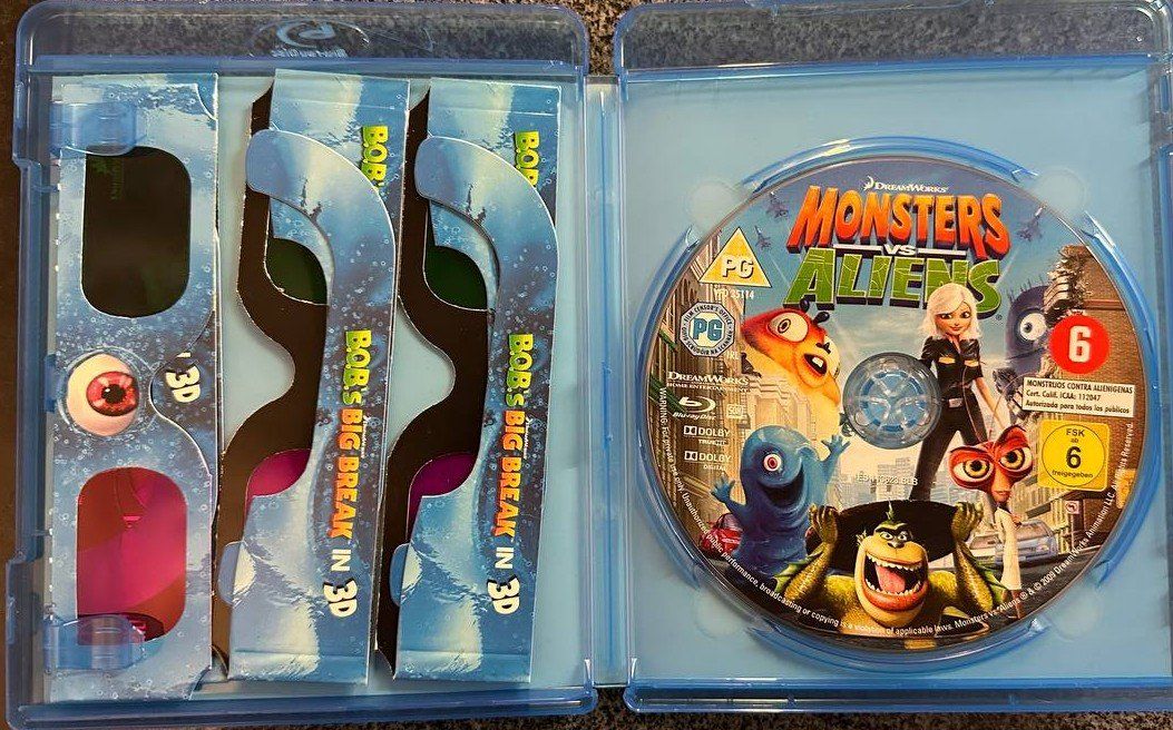 Tutti i DVDs: Monster und Aliens 3D – Usato da Beringen venduto da Mantafisch1 3