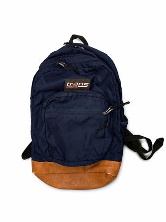 Vintage Trans Jansport Rucksack dunkelblau