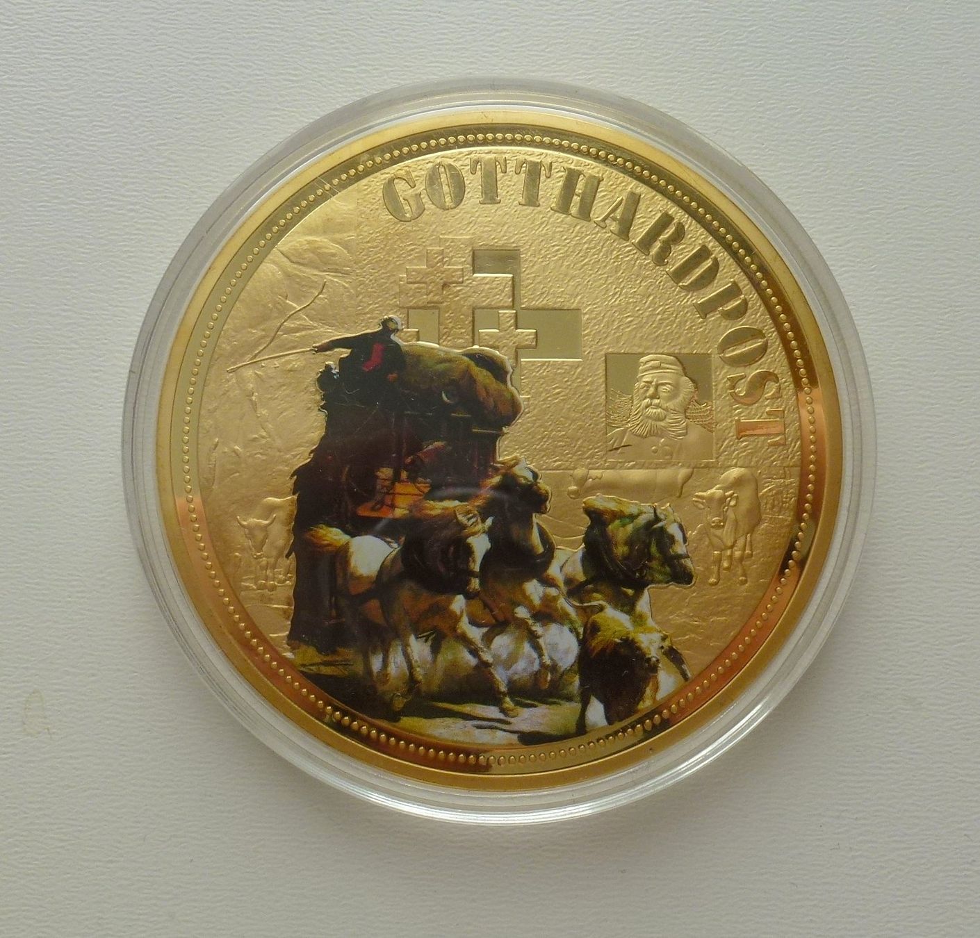 Médailles: Grosse Medaille ++ Mythos Gotthard – D'occasion à Walkringen par Casablanca777 1