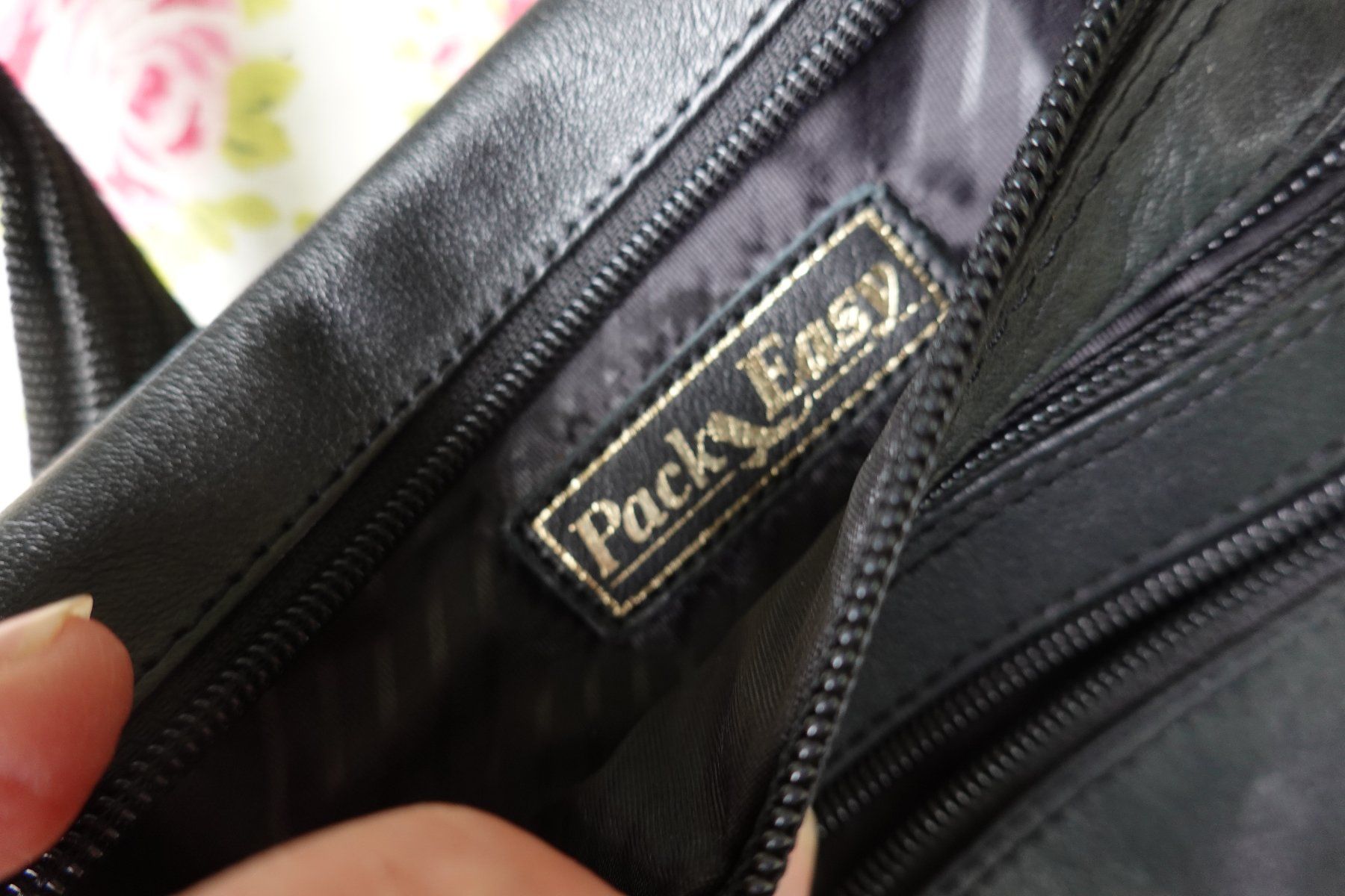 Taschen: Geldgürtel Pack Easy Lederimitat schwarz Bauchtasche – Gebraucht aus Jona von simongarden 1