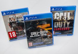CoD: Black Ops Cold War, Vanguard & Black Ops 6 PS4 Trio