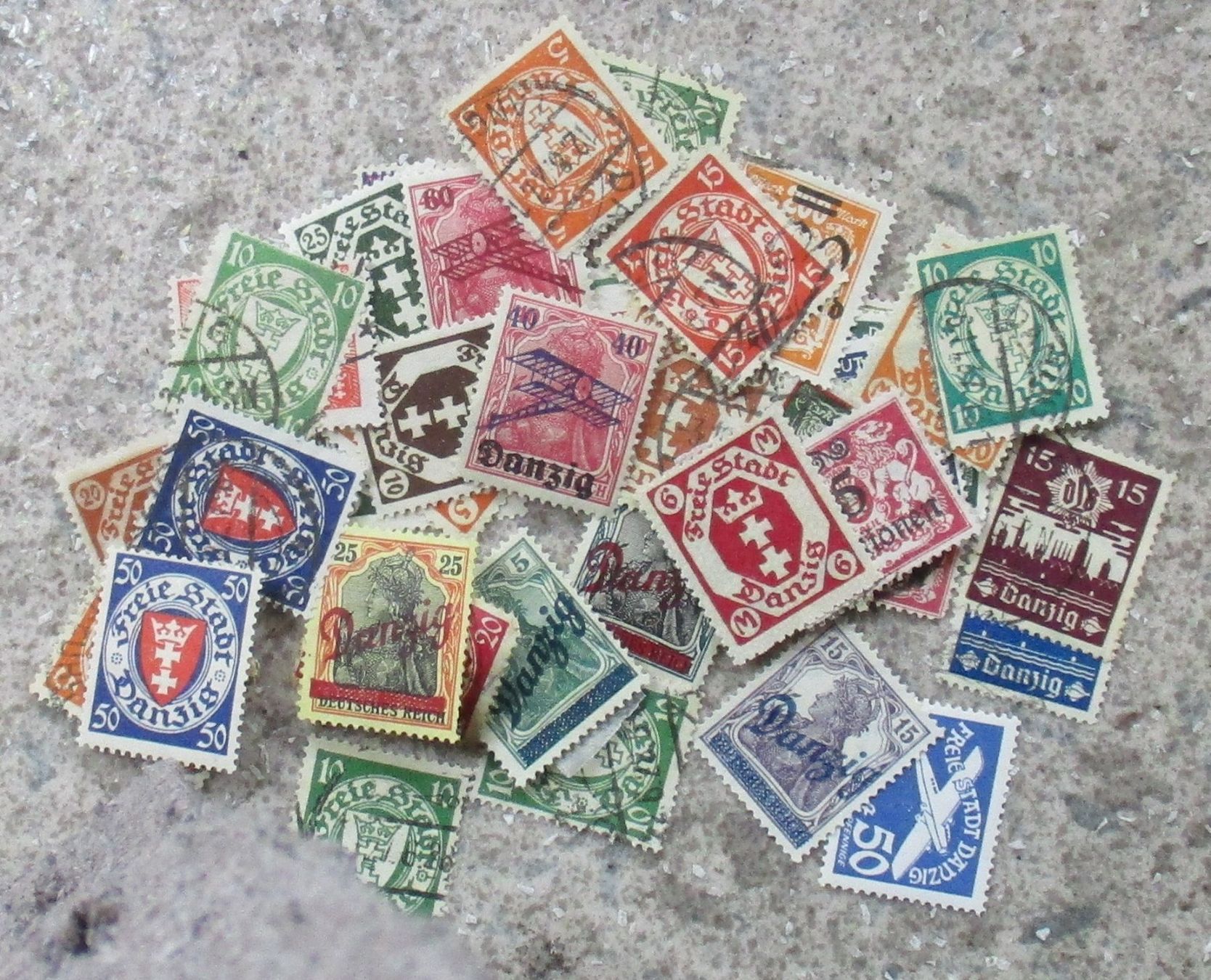 Alle Briefmarken: Lot DR – Gebraucht aus Mühlau von Goelfli 1