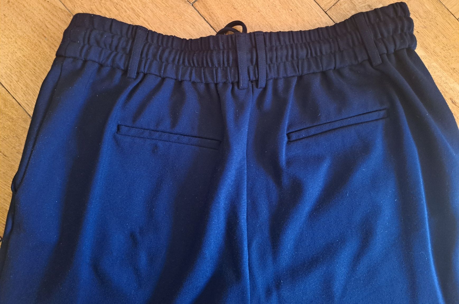 Benetton Pantaloni: BENETTON Hose Grösse L dunkelblau – Usato da Zürich venduto da dph_r9t2 6