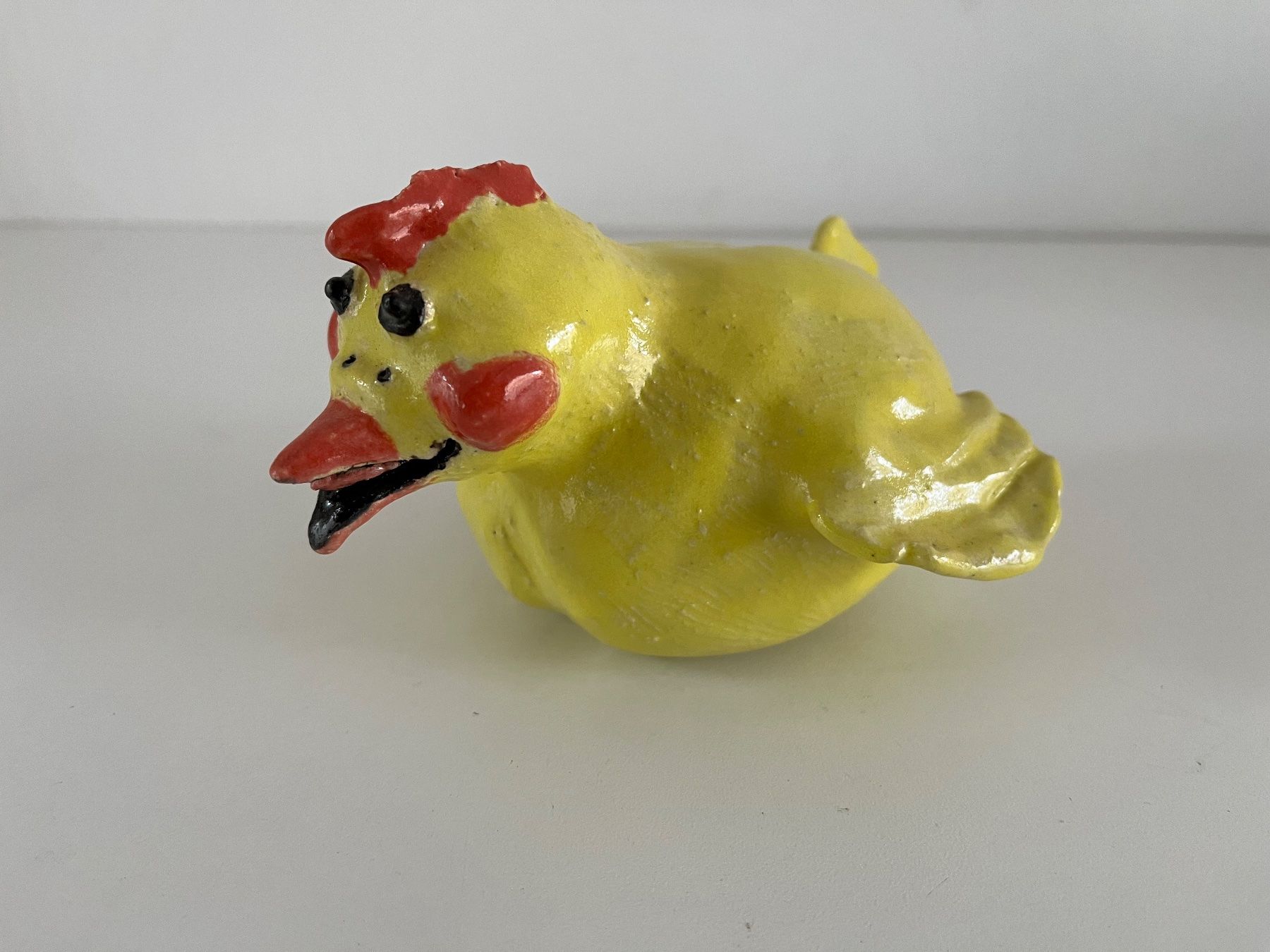 Statuette: Huhn-Kücken aus Keramik – Usato da Wetzikon ZH venduto da seli03 3