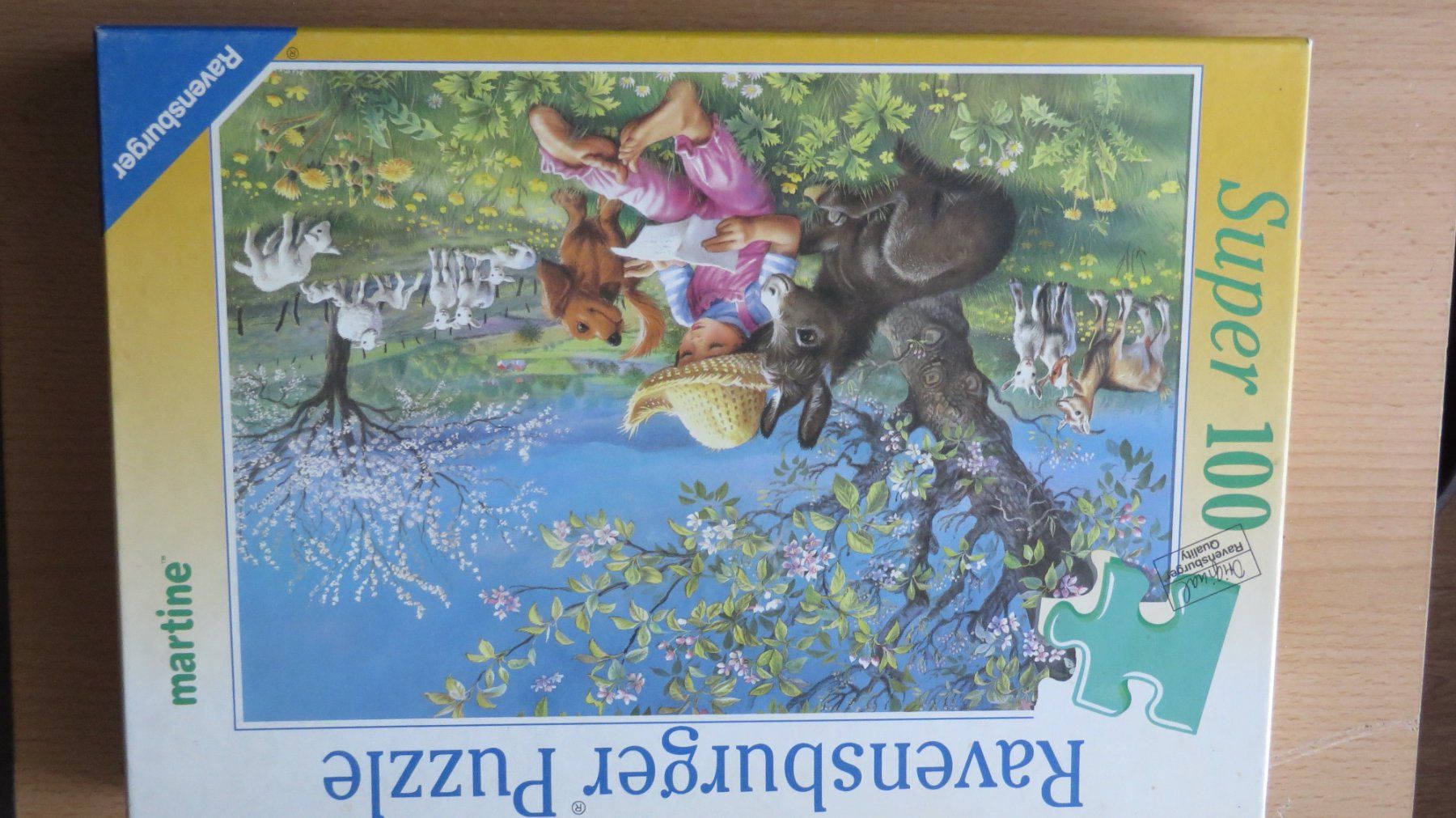 Ravensburger Puzzle: Puzzle Ravensburger Super 100 Landschaft 8+ – Usato da Bremgarten b. Bern venduto da Poirette52