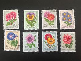 Ungarn Blumen Satz gest. 1968 Mi. 2452-2459 (4646)