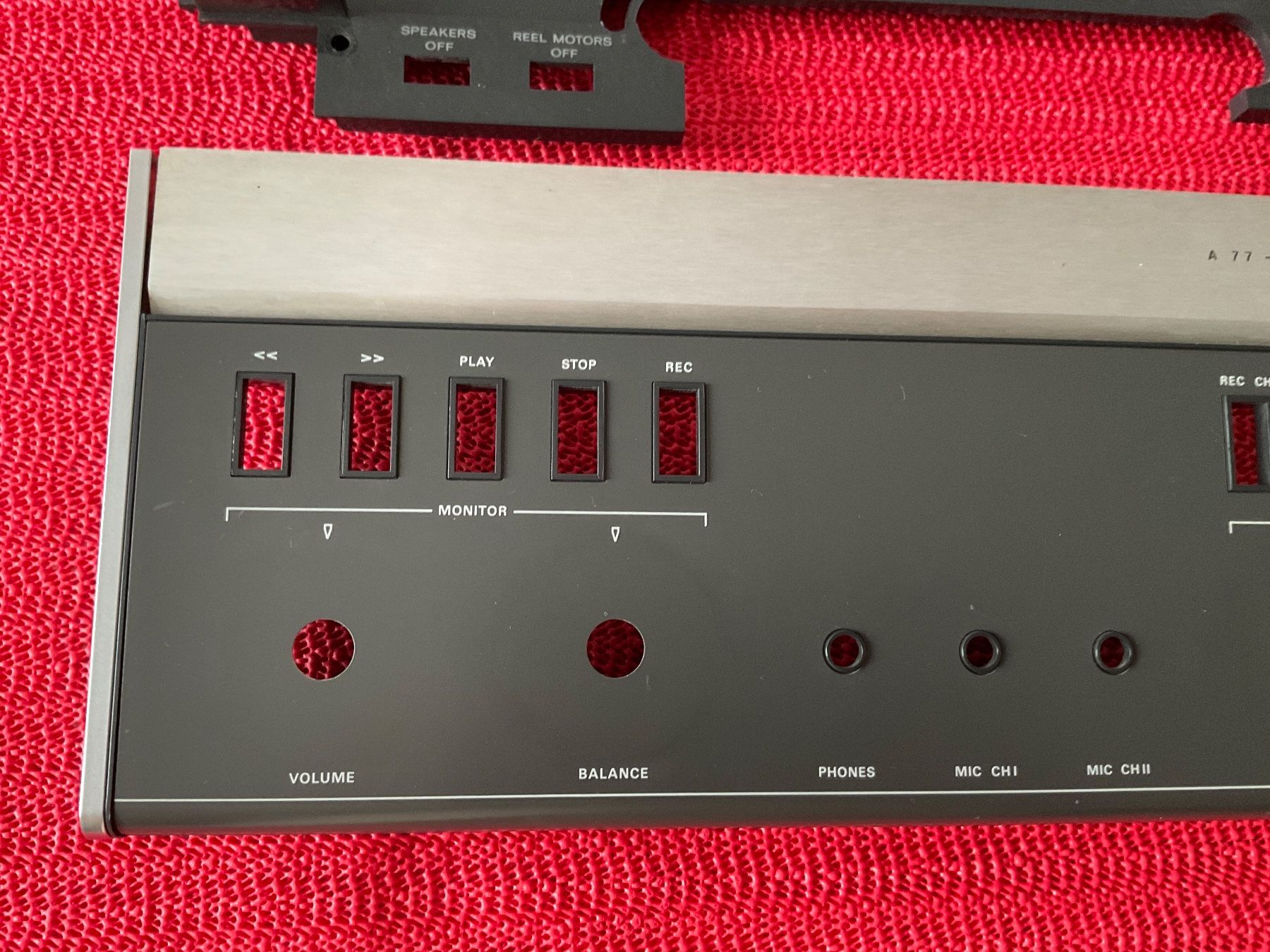 Revox Apparecchi a nastro: ReVox A 77 Front – Usato da Langenthal venduto da Kotade 1