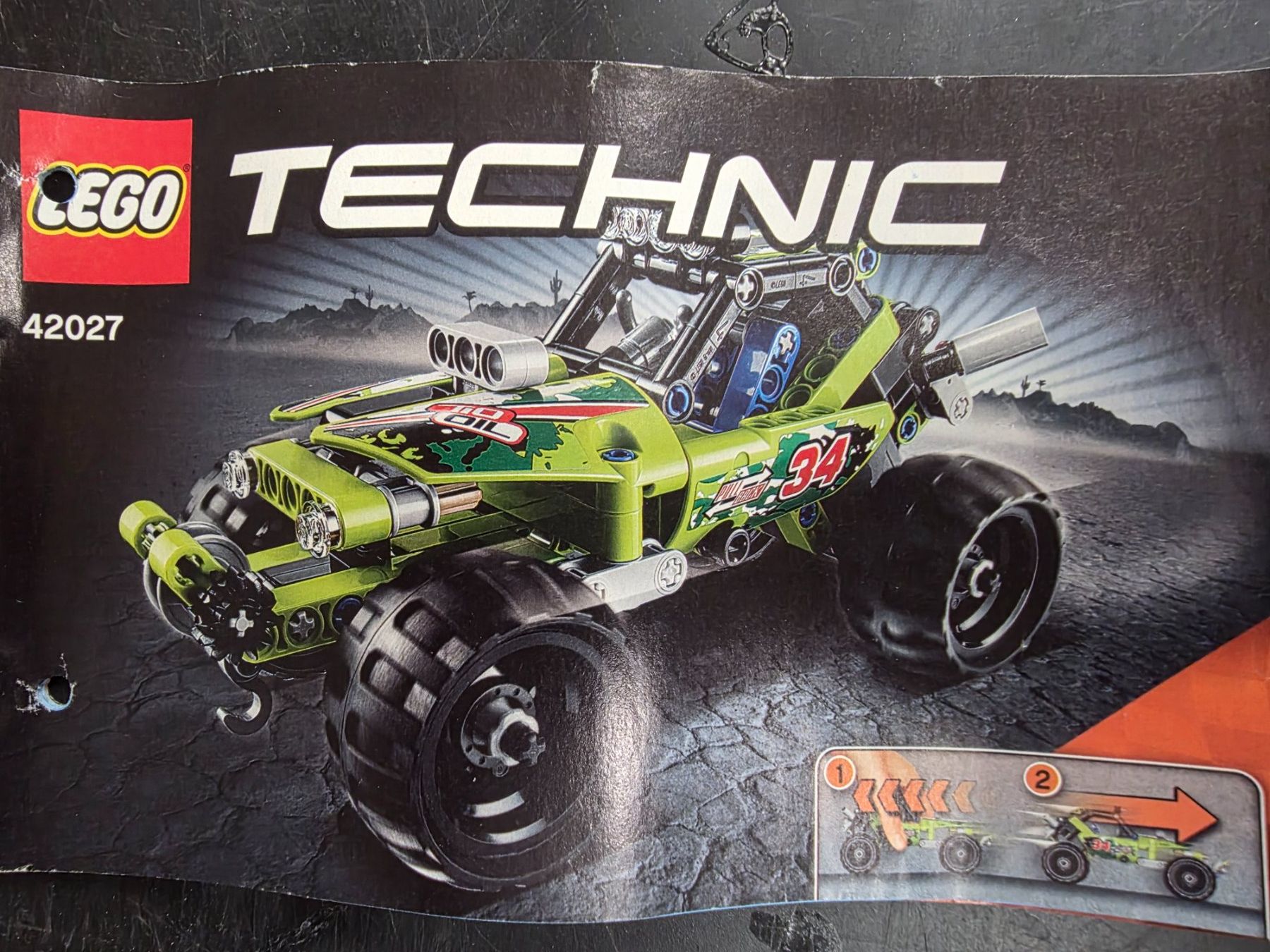 Technics Kit di costruzioni: Lego Technik - 42027 - Action Wüsten-Buggy – Usato da Seuzach venduto da Tadpeyn