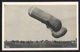 AK Fessel-Ballon beim Start