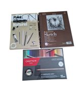 Skizzenblöcke & Caran d'Ache Portrait Set UNBENUTZT!
