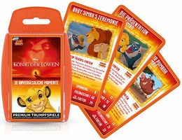 Top Trumps Quartett / König der Löwen