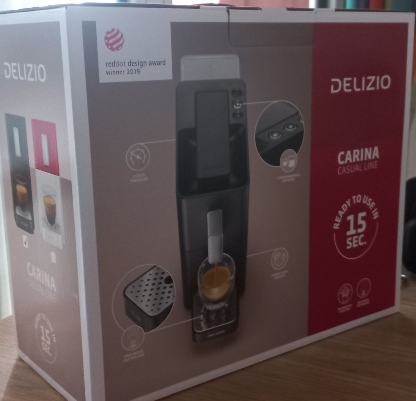 Delizio Machines à café & Machines à expresso: Kaffee-Kapsel Maschine , Neu ! – Neuf avec emballage d'origine à Aefligen par uwe_n2vk