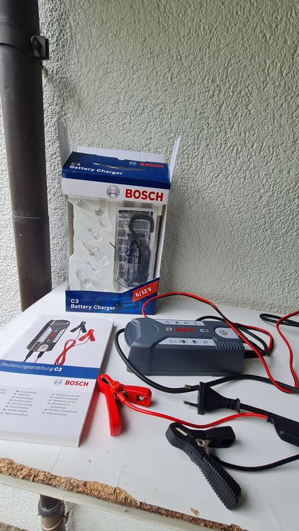 Bosch C3, intelligentes & automatisches Batterieladegerät