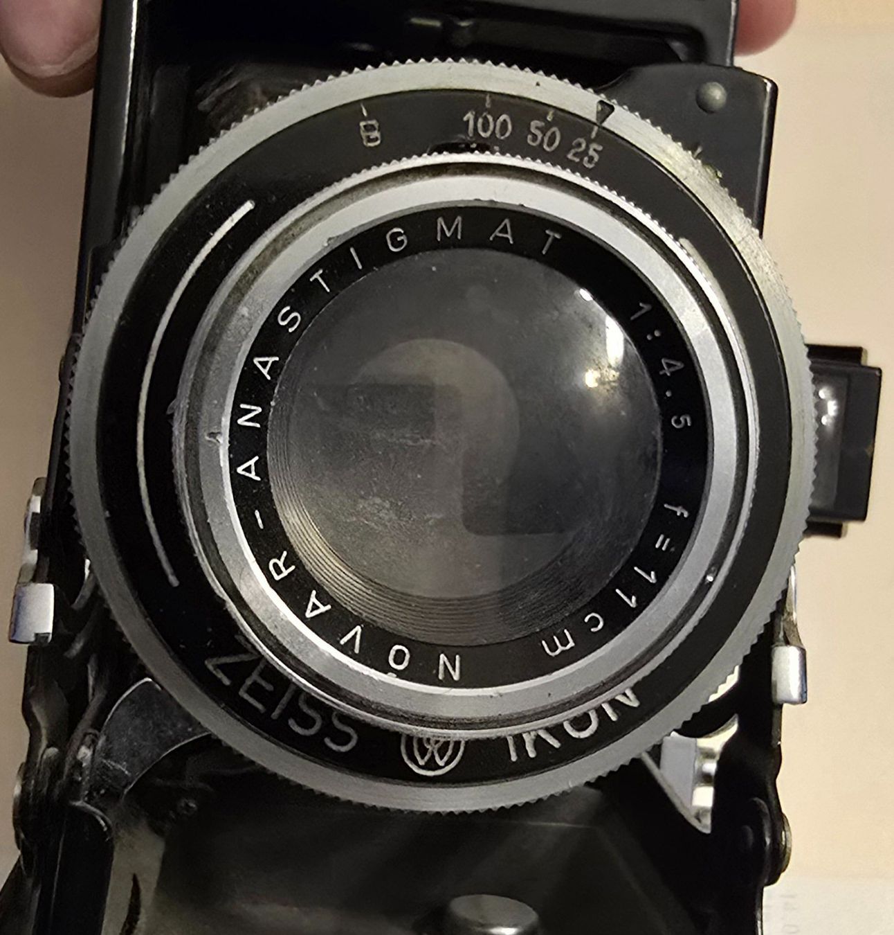Zeiss Fotocamera: Antike Zeiss Ikon Kamera mit Balg – Usato da Winterthur venduto da Knoepfel 3