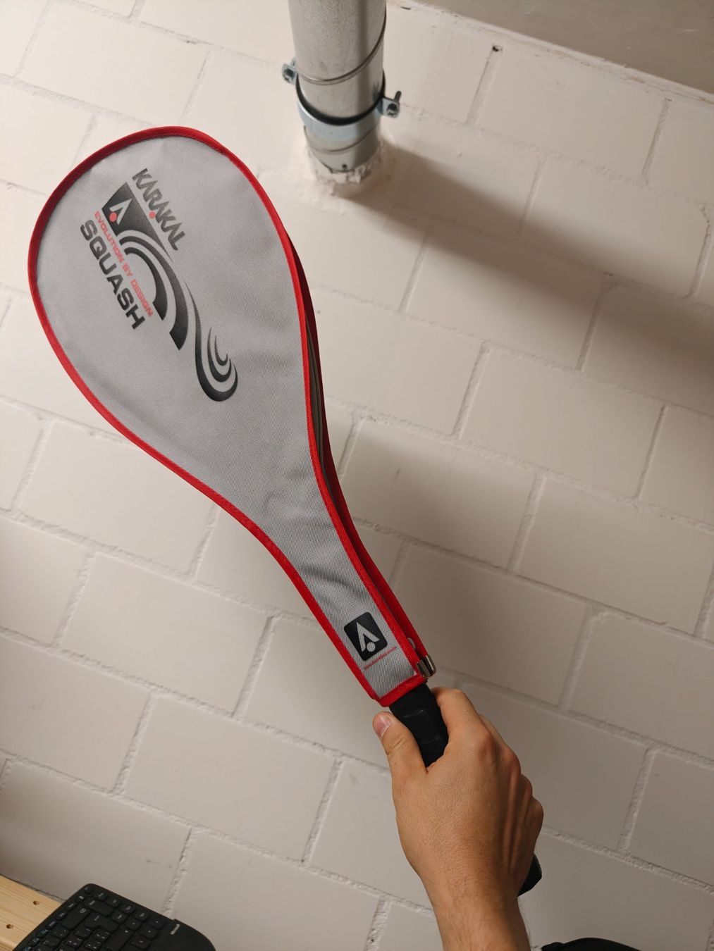 Wilson Schläger: Wilson K Factor Squash Schlaeger gut erhalten – Gebraucht aus Wallisellen von m00ds 5